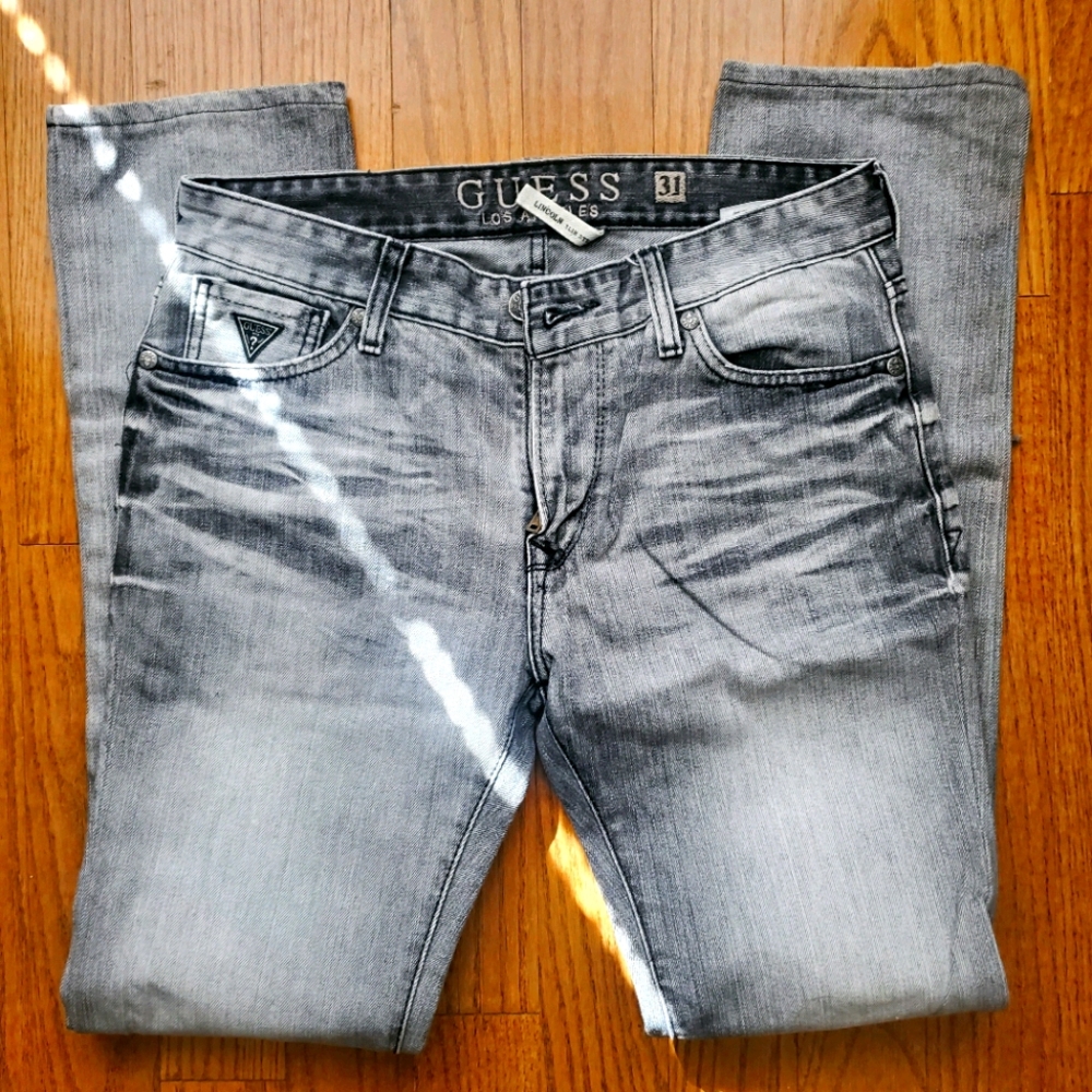 Guess by Marciano Lincoln Slim Straight Jean 31x32